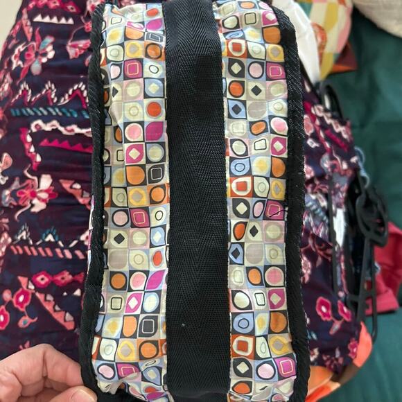 Braciano Women Everyday Crossbody Retro Purse Shoulder Bag Casual Black Colorful - Picture 5 of 7